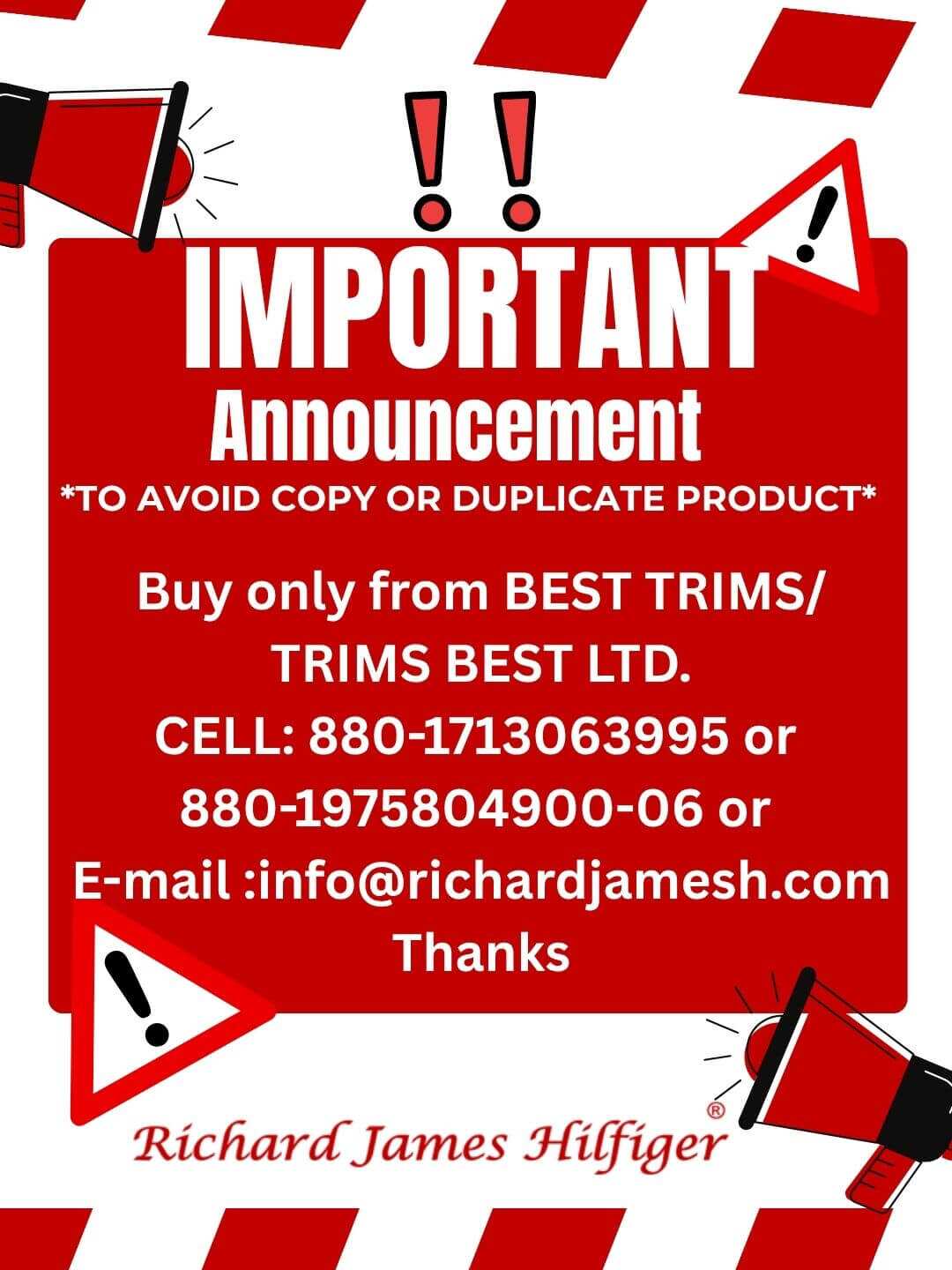 rjh announcement
